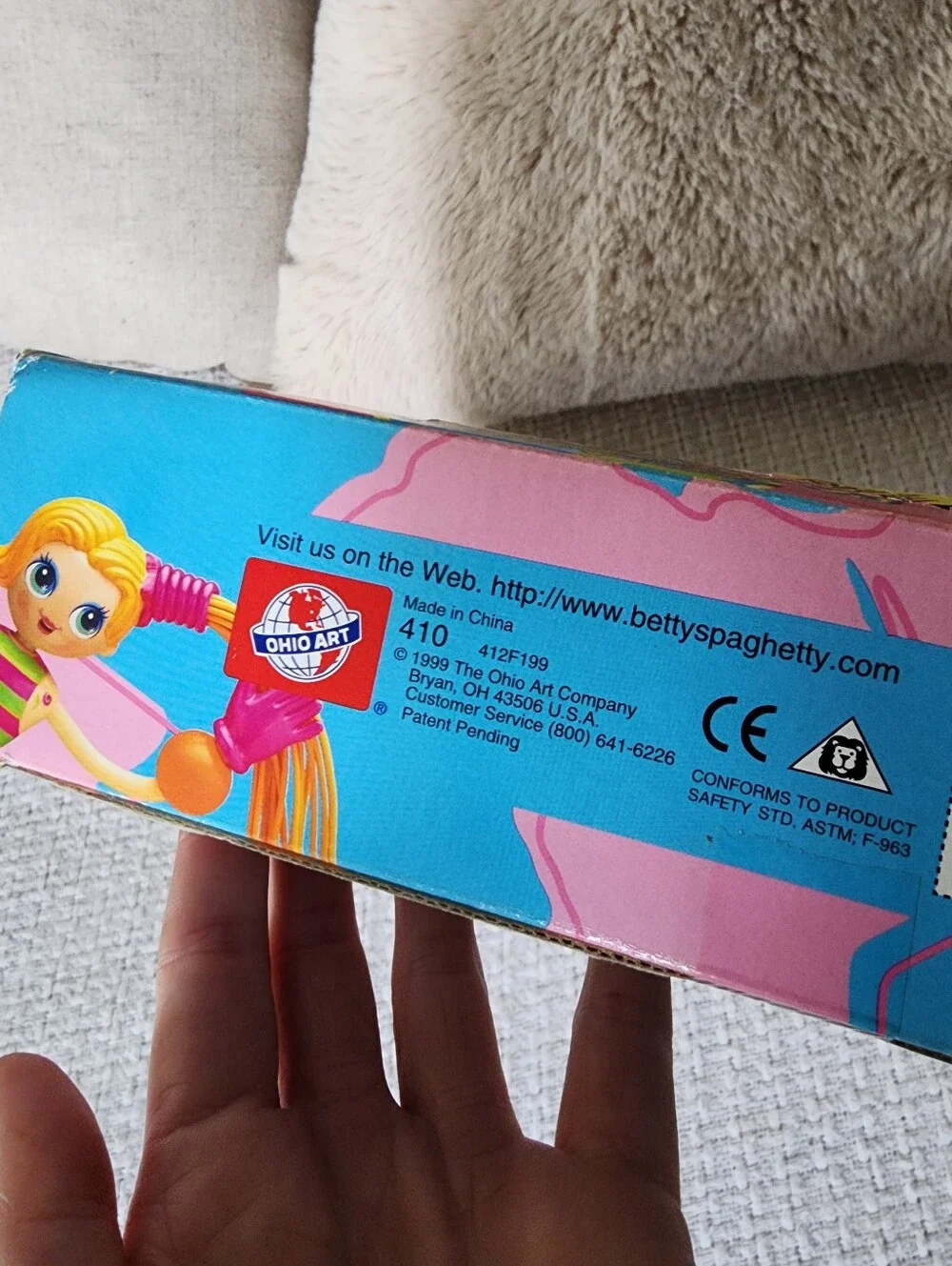 Unopened! Vintage Deadstock Betty Spaghetty and Mandy In Original Box